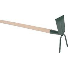 Motyčka plochá 2 hroty s násadou 100cm